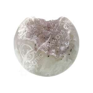 Amethyst with Druse Sphere