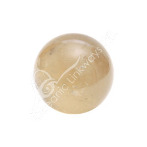 Polished Natural Citrine Sphere