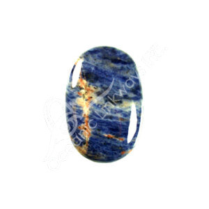 Polished Sodalite Palm Stone