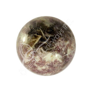 Polished Smooth Lepidolite Sphere