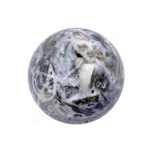 Polished Septarian Jasper Sphere