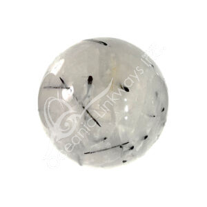 Black Rutilated Quartz Sphere