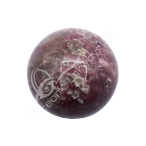 Pink and Green Tourmaline Sphere