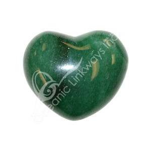Polished Green Aventurine Heart