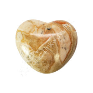 Polished Aragonite Heart