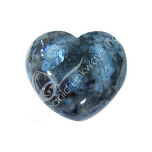 Polished Larvikite Heart