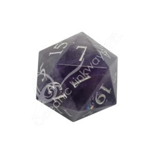 Amethyst Dice 20 Facets