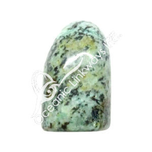 Polished African Turquoise Free Shape