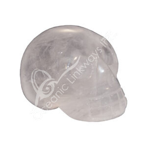 Crystal Quartz 50% Clean Skull