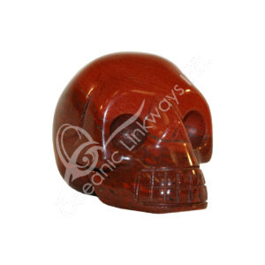 Red Jasper Skull