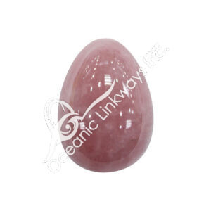 Polished Rose Quartz Egg