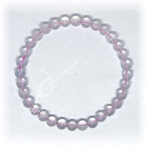 Rose Quartz AAA with Transparency Beads Bracelet