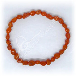 Carnelian Tumbled Stones Bracelet