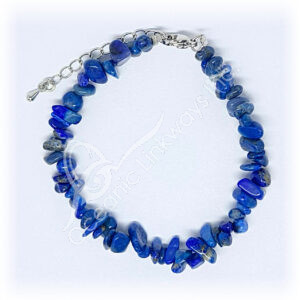 Lapis Lazuli Chips Adjustable Bracelet