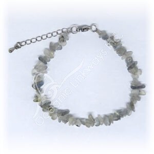 Labradorite Chips Adjustable Bracelet