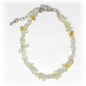 Citrine Chips Adjustable Bracelet