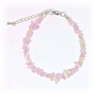 Kunzite Chips Adjustable Bracelet