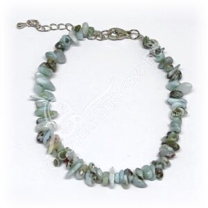 Larimar Chips Adjustable Bracelet