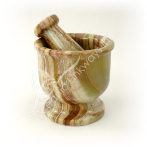Green Onyx Mortar & Pestle