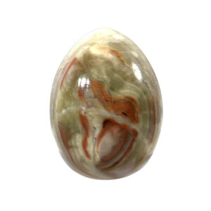 Polished Green Onyx Egg