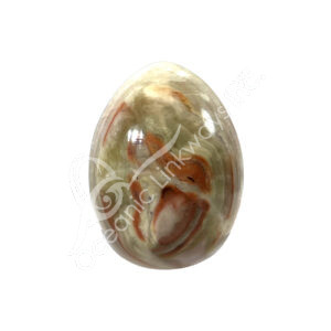 Polished Green Onyx Egg