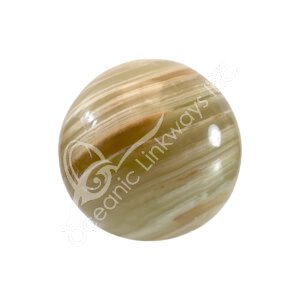 Polished Green Onyx Sphere