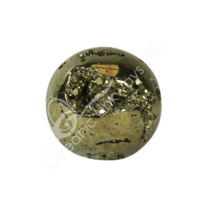 Pyrite with Druse Sphere