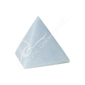 Polished Angelite Pyramid