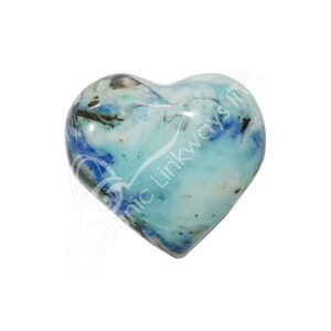 Polished Azurite A Heart