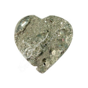 Pyrite with Druse Heart