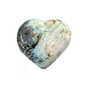 Polished Azurite B Heart