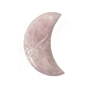 Polished Lavender Quartz Moon