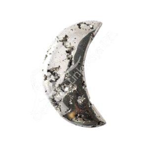 Pyrite with Druse Moon