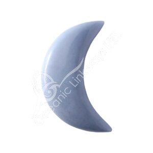 Polished Angelite Moon