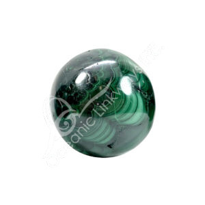Polished Smooth Malachite Sphere