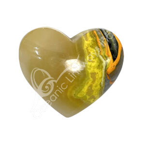 Bumble Bee Jasper Heart