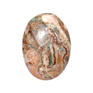 Polished Picasso Jasper Palm Stone