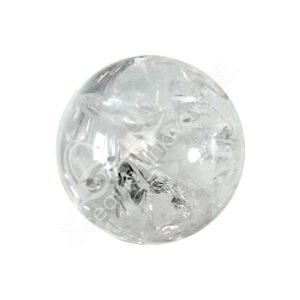 Natural Crystal Quartz A Sphere