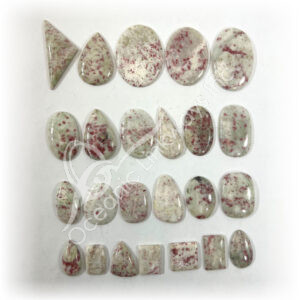Cinnabar Cabochons Mixed Shapes and Sizes
