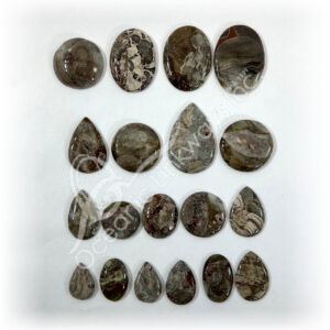 Mushroom Rhyolite Cabochons Mixed Shapes and Sizes