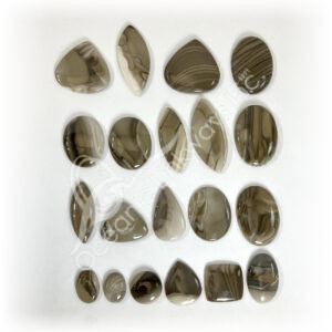 Flint Stone Cabochons Mixed Shapes and Sizes