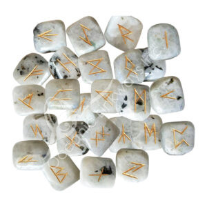 Rainbow Moonstone Rune Set