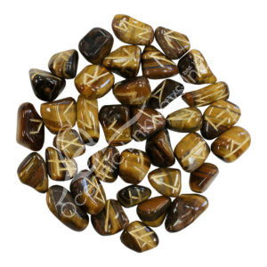 Tiger Eye Rune Set