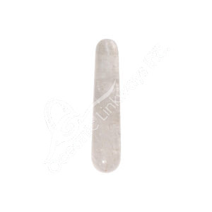 Crystal Quartz Smooth Massager 3"