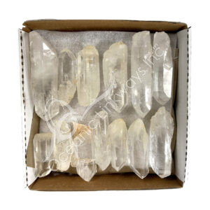 Crystal Quartz Point Laser Cut