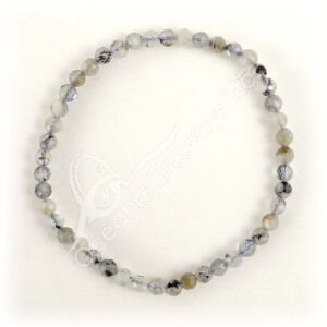 Labradorite Faceted Stone Beads Bracelet
