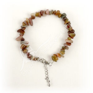 Yan Yuan Agate Bracelet with Adjustable chain