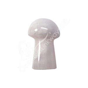 Pink Calcite Massager Mushroom