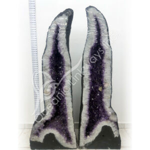 Pair of Cathedral in Amethyst