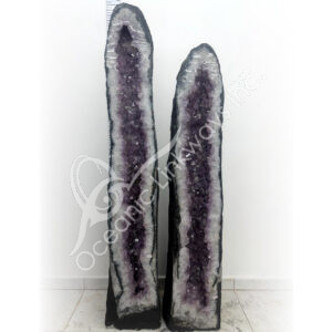 Pair of Cathedral in Amethyst